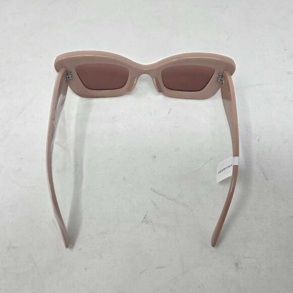 New Eyeking x Anthropologie Butter Cateye cat eye sunglasses in pink main image 4